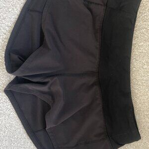 Lululemon Speed Up shorts, Size 0